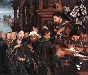 REYMERSWALE, Marinus van The Calling of Matthew Spain oil painting artist